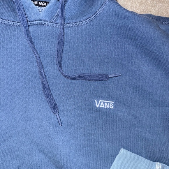 Vans Blue Ombre Hoodie - Size Medium - Picture 2 of 8